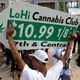 Javier Martinez at a marijuana rally in Civic Center Park in Denver, April 20, 2012
Marc Piscotty/Getty Images
